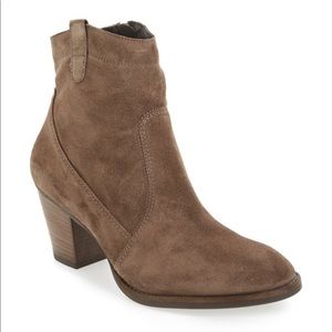 Paul Green Jax taupe suede booties 6.5 US 4 UK